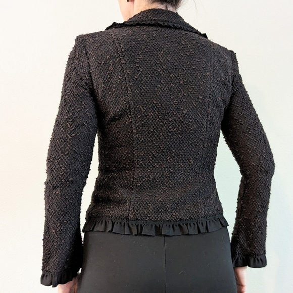 NANETTE LEPORE vintage inspired fitted jacket S XS - Picture 7 of 12